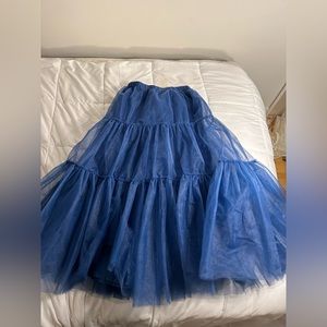 Loragal S blue tutu skirt
